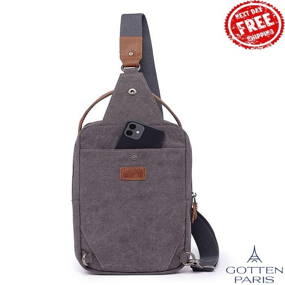 Madrone Convertible Canvas Sling Bag Gray Women\'s Bag main image 8